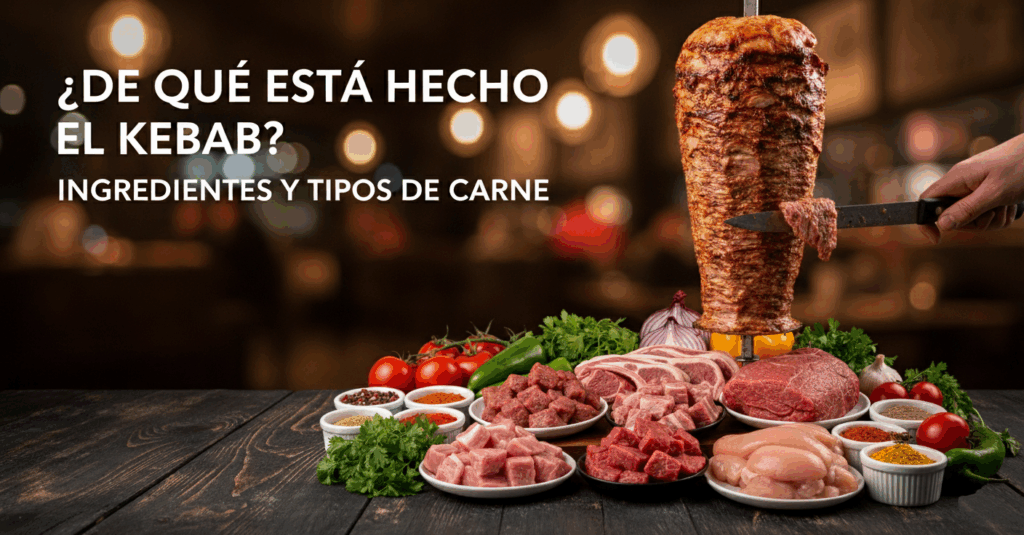 De qué está hecho el kebab