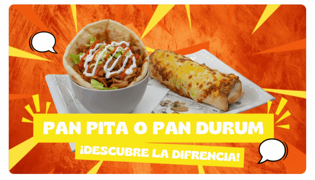 ¿Pan pita o pan durum_ Descubre la diferencia entre estos panes y cuál elegir para tu kebab